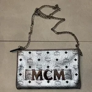 MCM | Bags | Mcm Trilogie Backpack In Berlin Silver Size 37  display picture 2